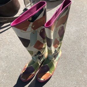 • Coach • Rain Boots
